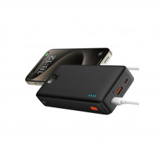 Зовнішній акумулятор Baseus Airpow Fast Charge Power Bank 20000mAh 20W Cluster Black (With Simple Series Containing universal USB to Type-C 50cm) (P10022804113-00)