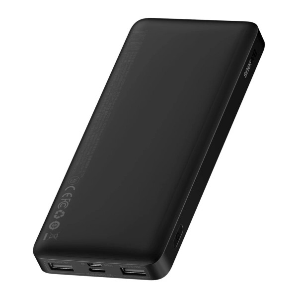 Зовнішній акумулятор Baseus Bipow Digital Display Power Bank 10000mAh 15W Black