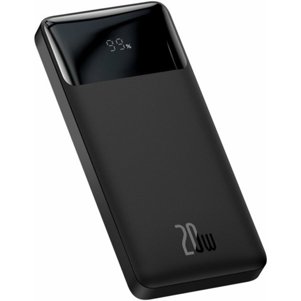 Зовнішній акумулятор Baseus Bipow Digital Display Power bank 10000mAh 20W Black