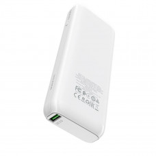 Зовнішній акумулятор BOROFONE BJ1A Olymp PD+QC3.0 power bank 20000mAh 3A 18W Білий