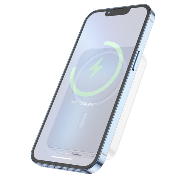 Зовнішній акумулятор BOROFONE BJ25 Reach PD20W magnetic wireless fast charging (8000mAh) White