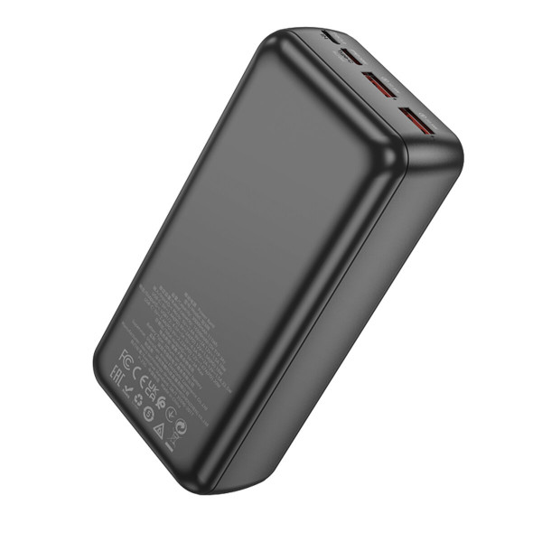 Зовнішній акумулятор BOROFONE BJ38B Power 22.5W+PD20W fully compatible power bank(30000mAh) Чорний