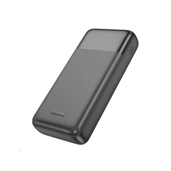 Зовнішній акумулятор HOCO J121A Fast 22.5W+PD20W fully compatible power bank with digital display(20000mAh) Black