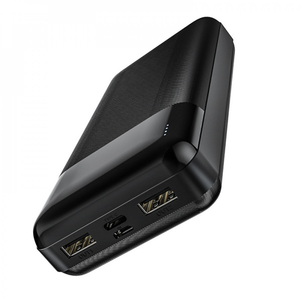 Зовнішній акумулятор HOCO J72A Easy travel power bank(20000mAh) Чорний