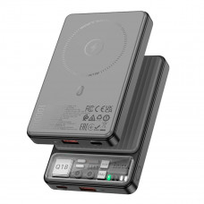 Зовнішній акумулятор HOCO Q18 Tourer 22.5W fully compatible power bank with magnetic fast charging(10000mAh) Чорний