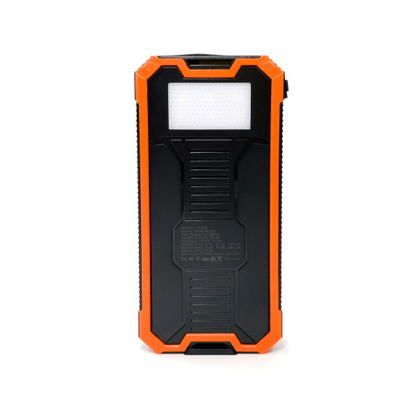 Зовнішній акумулятор Mibrand EXTREME 20000mAh solar lighting