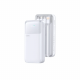 Зовнішній акумулятор REMAX 20W+22.5W with 3 Fast Charging Cable Power Bank 20000mAh FCP-2 White (6954851247012)