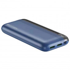 Зовнішній акумулятор REMAX Kiren Series PD20W+QC22.5W Fast Charging Power Bank 20000mAh RPP-180 Блакитний