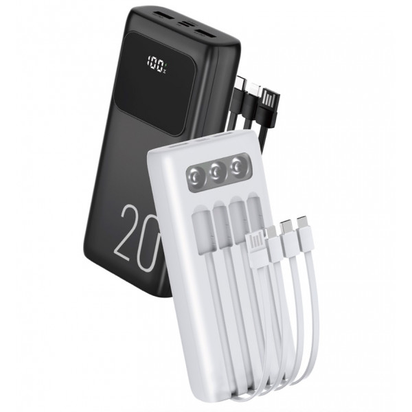 Зовнішній акумулятор WUW TUGII Y21 20000mAh Black (Y21)