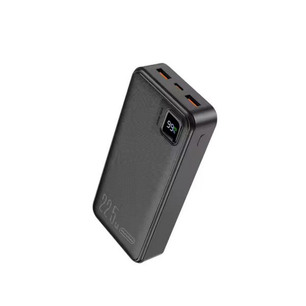 Зовнішній акумулятор WUW Y138 （PD22.5W quick charge) 20000mAh Black