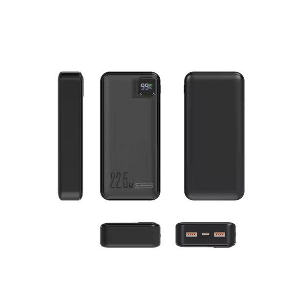 Зовнішній акумулятор WUW Y138 （PD22.5W quick charge) 20000mAh Black