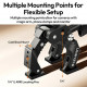 Адаптер кронштейн Ulanzi CO78 Super Clamp Kit(Super Clamp & Magic Arm with Dual Ball Head Kit) (C084)