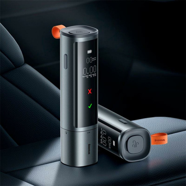 Алкотестер Baseus SafeJourney Pro Series Breathalyzer, Space Grey