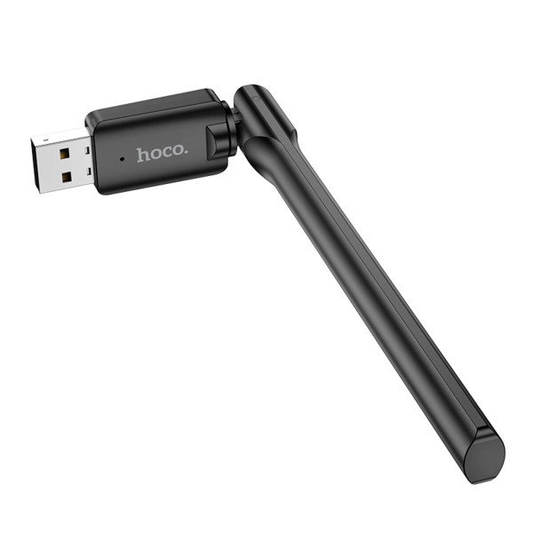 Антена Wi-Fi HOCO HI32 WiFi4 USB external antenna wireless network card Чорний