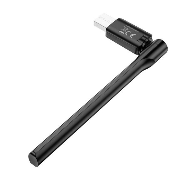 Антена Wi-Fi HOCO HI32 WiFi4 USB external antenna wireless network card Чорний