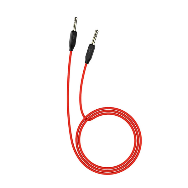 Аудіокабель HOCO UPA11 AUX audio cable Червоний