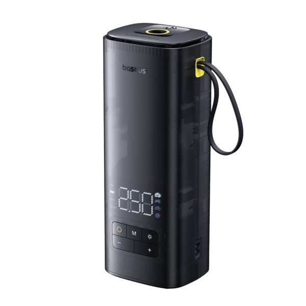 Автомобільний насос Baseus SuperMini Mega Series Double Cylinder Air Inflator Cluster Black