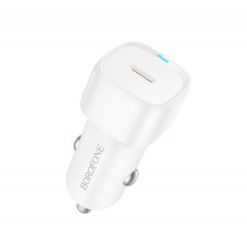 Автомобільний зарядний пристрій BOROFONE BZ34A Cloud single port PD20W car charger White (6941991122323)