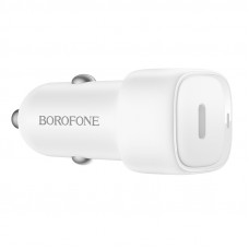 Автомобільний зарядний пристрій BOROFONE BZ34A Cloud single port PD20W car charger White (6941991122323)