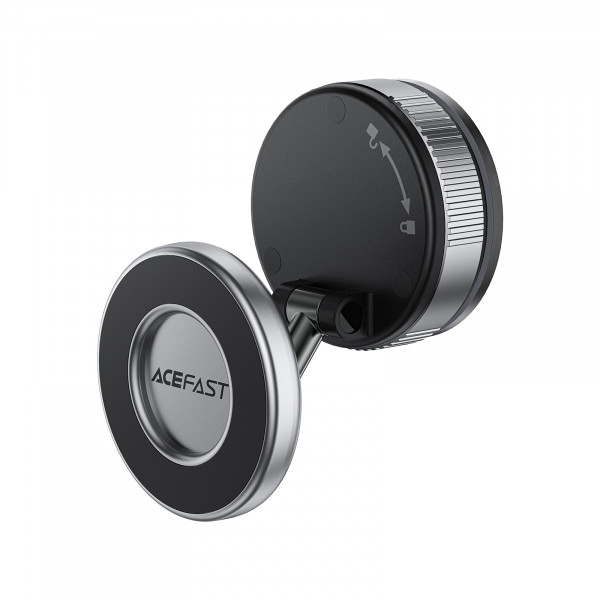 Автотримач для телефона ACEFAST E28 manual suction cup magnetic Phone holder, Metal Gray (6974316284833)