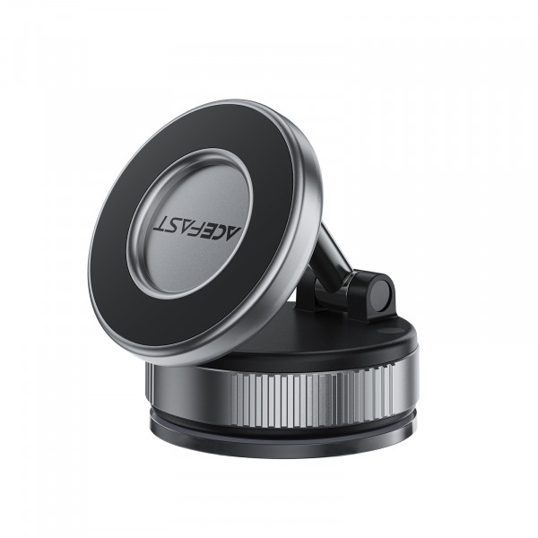 Автотримач для телефона ACEFAST E28 manual suction cup magnetic Phone holder, Metal Gray (6974316284833)