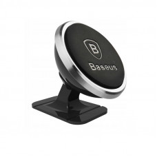 Автотримач для телефона Baseus 360° Adjustable Magnetic Phone Mount Silver (SUCX140012)