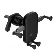 Автотримач для телефона Baseus UltraControl Mega Series Folding Screen Phone Car Mount Cluster Black (C40465400111-00)