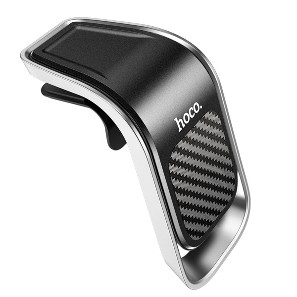 Автотримач для телефона HOCO CA74 Universe air outlet magnetic car holder Чорний+Silver