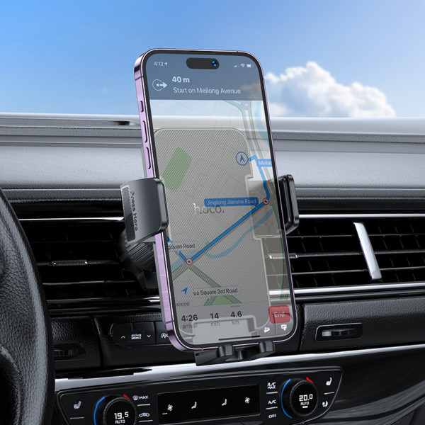 Автотримач для телефона HOCO H36 Cheetah car holder(air outlet) Чорний
