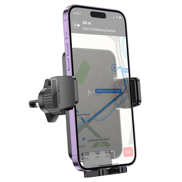 Автотримач для телефона HOCO H36 Cheetah car holder(air outlet) Чорний
