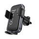 Автотримач для телефона HOCO H78 Vista push-type car holder (air outlet) Black Metal Gray (6942007647885)