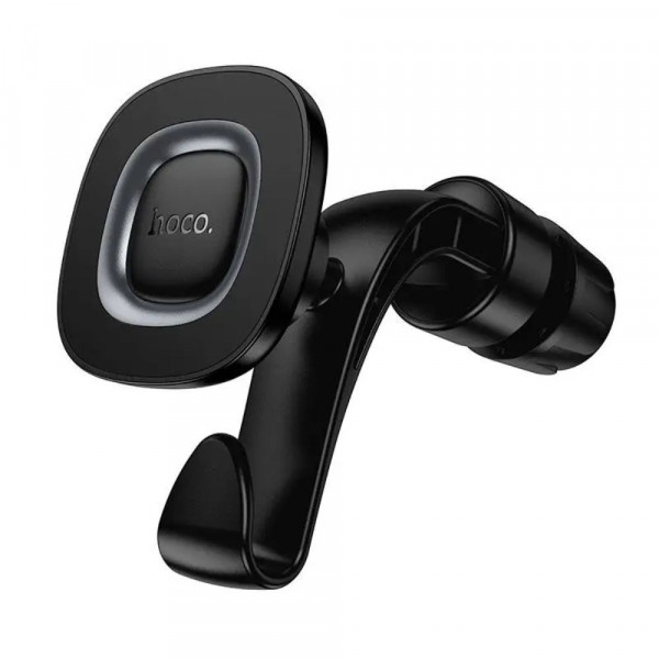 Автотримач для телефона HOCO H99 Crown magnetic car holder(headrest) black metal gray (6942007673624)