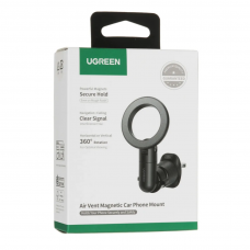 Автотримач для телефона UGREEN LP923 Air Vent Magnetic Car Phone Mount black (UGR-65185)