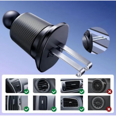 Автотримач для телефона UGREEN LP923 Air Vent Magnetic Car Phone Mount black (UGR-65185)