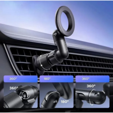 Автотримач для телефона UGREEN LP923 Air Vent Magnetic Car Phone Mount black (UGR-65185)