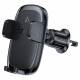 Автотримач для телефона з БЗП ACEFAST D48 press type wireless charging car holder for air vent Black (6974316284123)