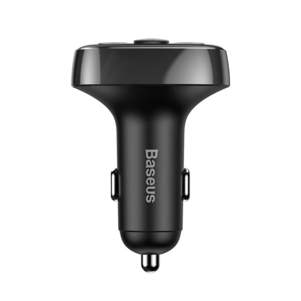 АЗП з FM-модулятор Baseus T Shaped S-09A Car Bluetooth MP3 Player (Standard Edition) Чорний