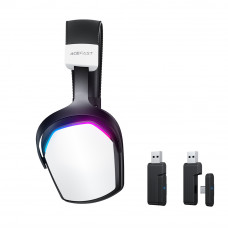 Бездротові накладні навушники ACEFAST H11 gaming wireless headset White (6974316285601)