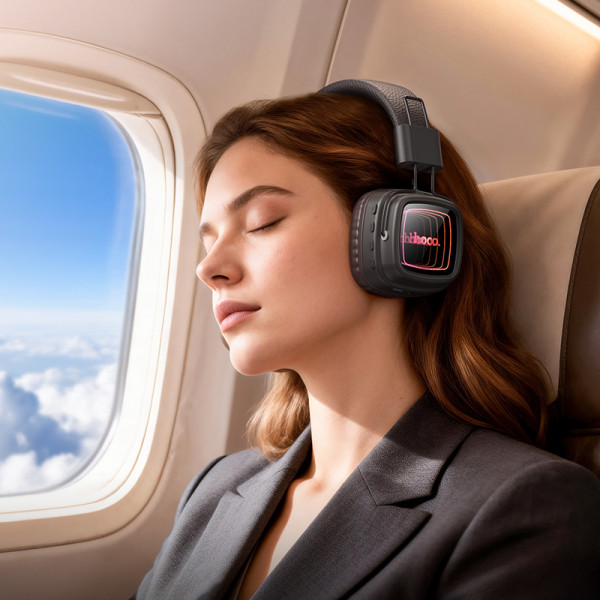 Бездротові накладні навушники HOCO W72 Earl Ⅲ abyss mirror BT headphones Brown (6942007680592)