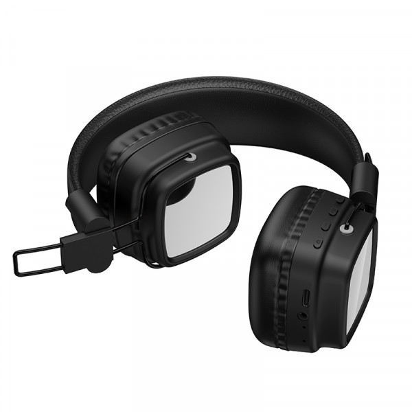 Бездротові накладні навушники HOCO W72 Earl Ⅲ abyss mirror BT headphones Brown (6942007680592)