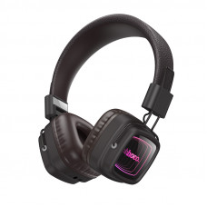 Бездротові накладні навушники HOCO W72 Earl Ⅲ abyss mirror BT headphones Brown (6942007680592)