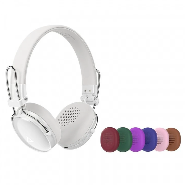 Бездротові навушники ACEFAST H7 active noise reduction wireless headset Pearl white