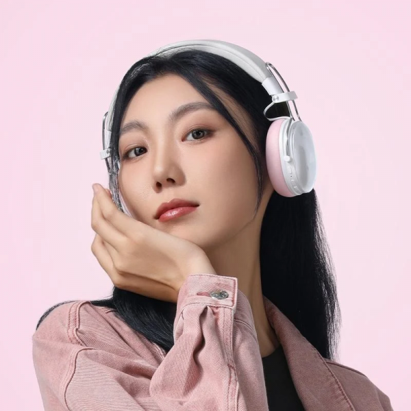 Бездротові навушники ACEFAST H7 active noise reduction wireless headset Pearl white