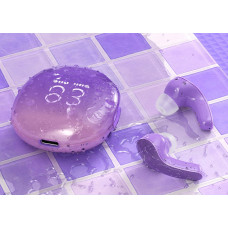 Бездротові навушники ACEFAST T9 Crystal (Air) color bluetooth earbuds Grape Purple