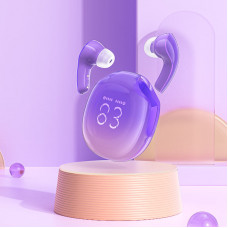 Бездротові навушники ACEFAST T9 Crystal (Air) color bluetooth earbuds Grape Purple
