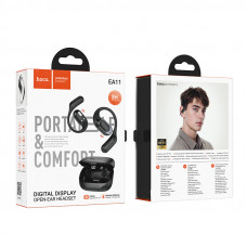 Бездротові навушники HOCO EA11 Honey open true wireless BT headset Black (6942007662680)