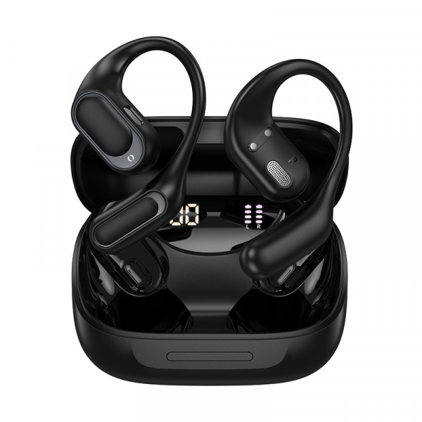 Бездротові навушники HOCO EA11 Honey open true wireless BT headset Black (6942007662680)