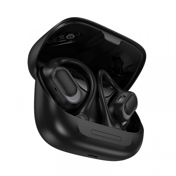 Бездротові навушники HOCO EA11 Honey open true wireless BT headset Black (6942007662680)