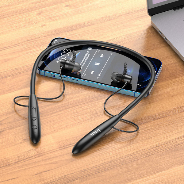 Бездротові навушники HOCO ES61 Manner sports BT headset Black