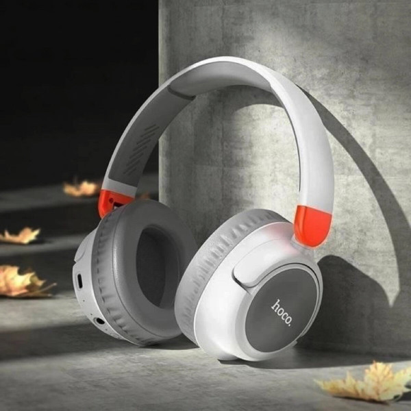 Бездротові навушники HOCO W43 Adventure BT headphones White